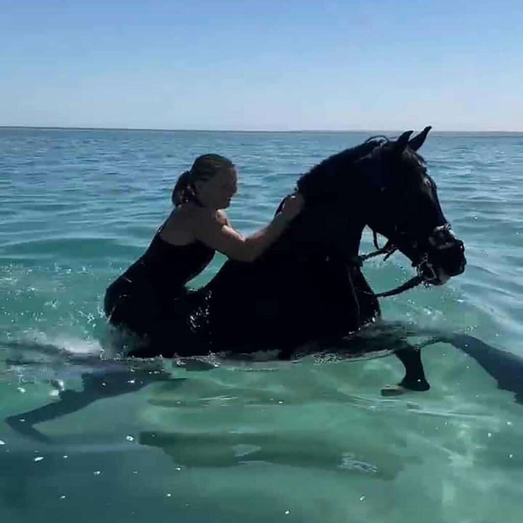 3-Stündiger Reitausflug durch Wüste & Strand mit optionalem Schwimmen mit Pferden