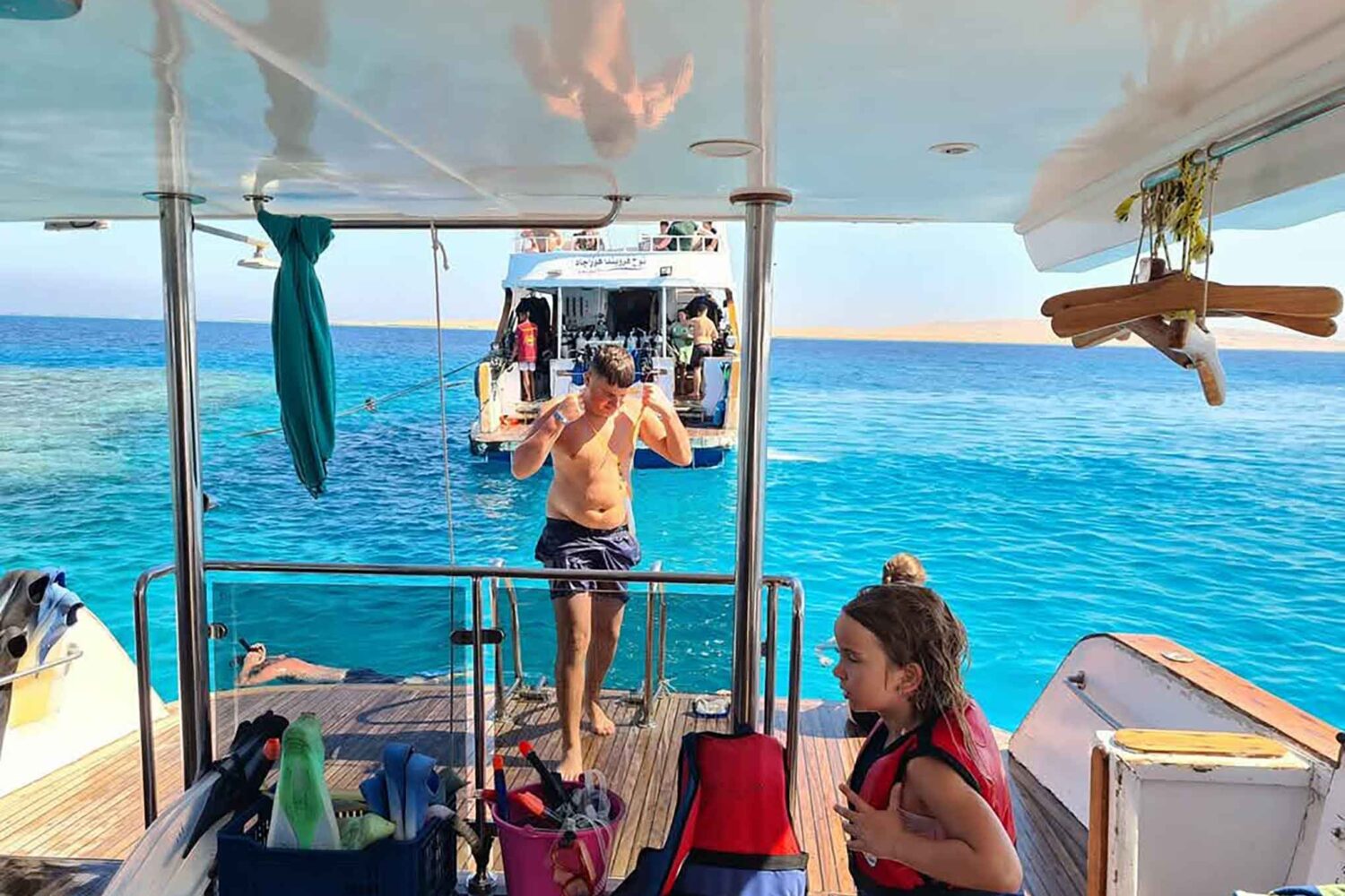 Orange Bay Insel Hurghada Bootsausflug (kleine deutsche Gruppe)