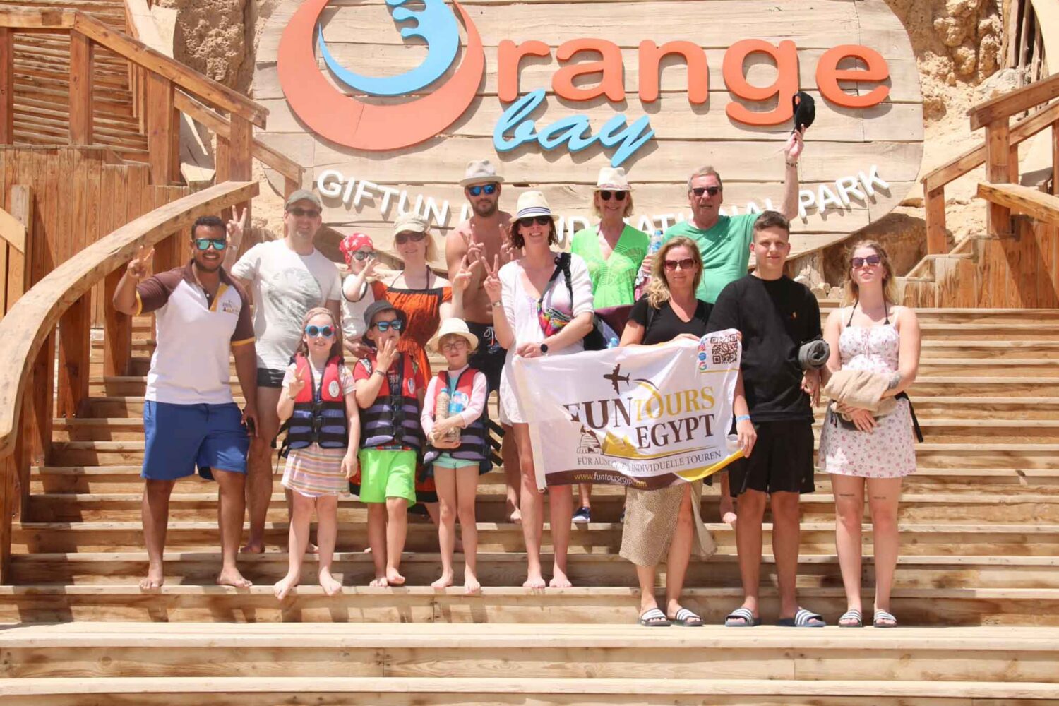 Orange Bay Insel Hurghada Bootsausflug (kleine deutsche Gruppe)