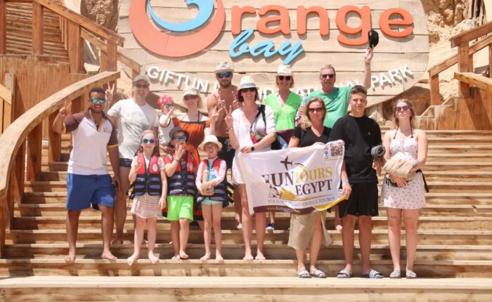 Orange Bay Insel Hurghada Bootsausflug (kleine deutsche Gruppe)