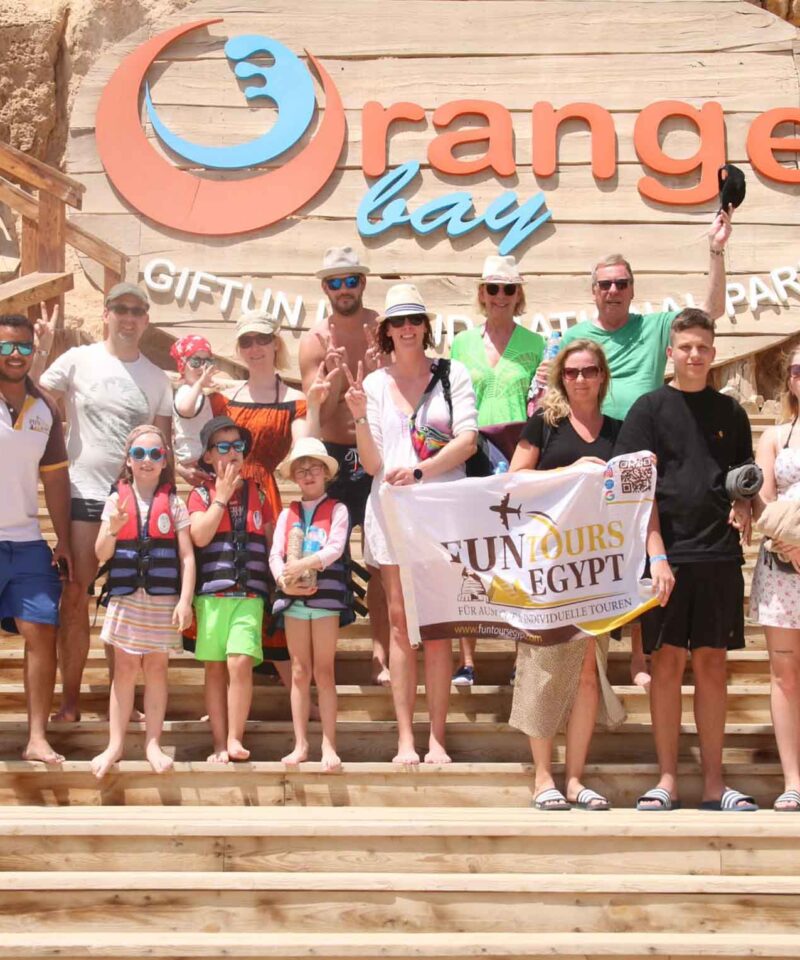 Orange Bay Insel Hurghada Bootsausflug (kleine deutsche Gruppe)